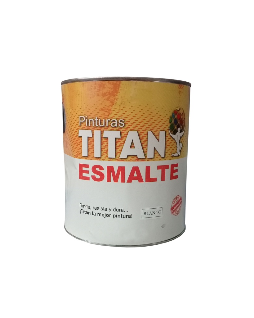 PINTURA ESMALTE BLANCA BRILLA x 1/4 TITAN 1-271
