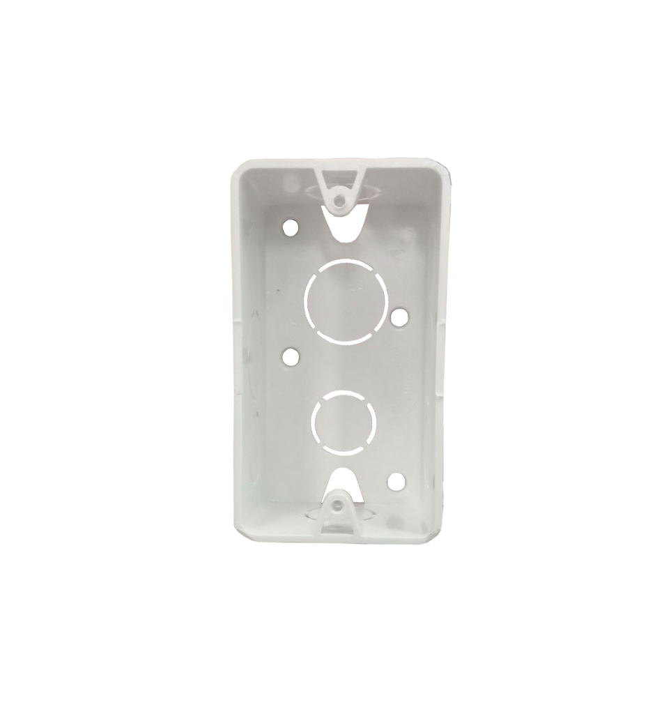 CAJETIN CONDUIT RECTANGULAR 4" x 2" TUBRICA 1-320