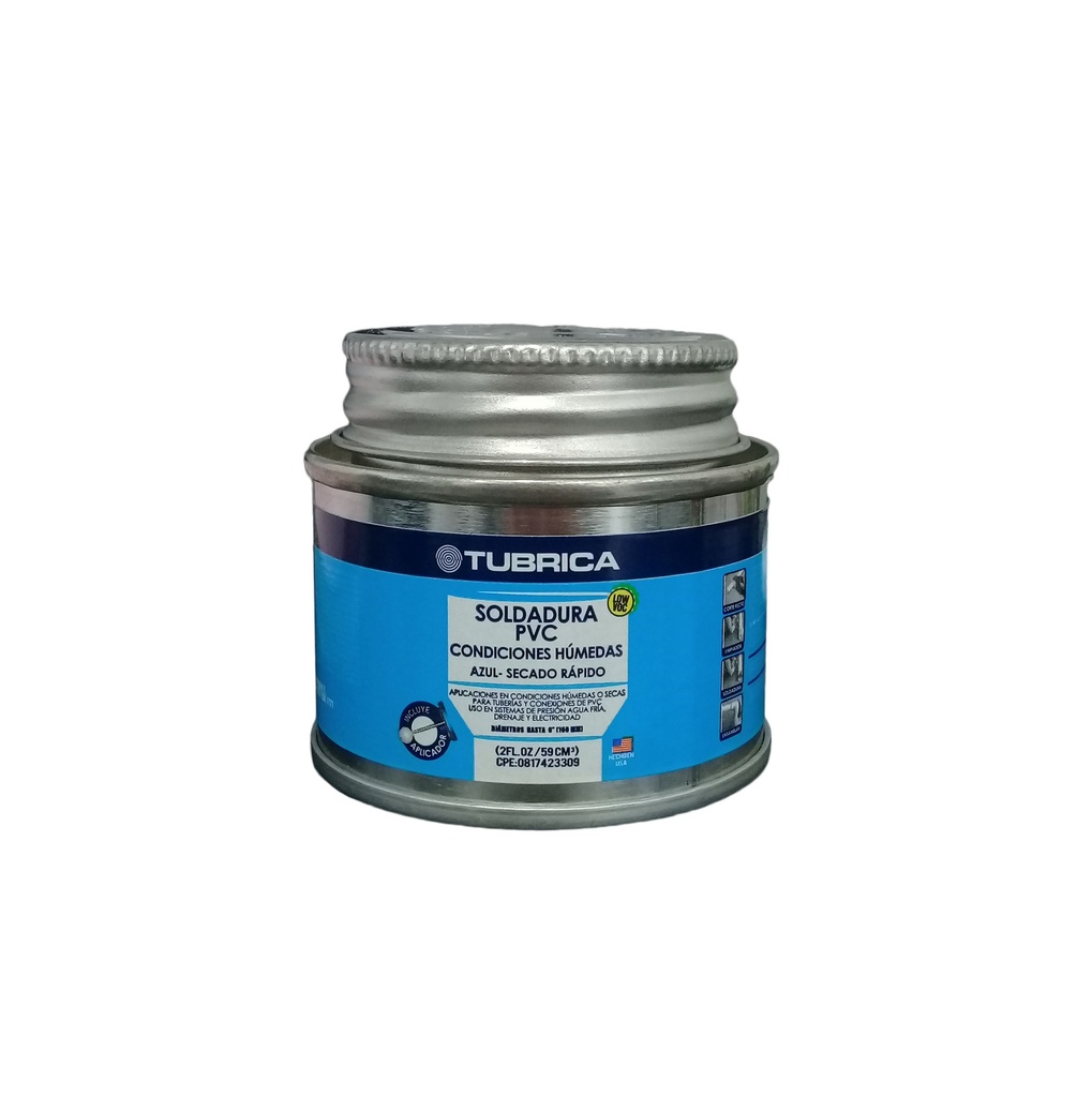 PEGA SOLDAR CONDIC HUM AZUL 1/64 TUBRICA 59cm 1-359
