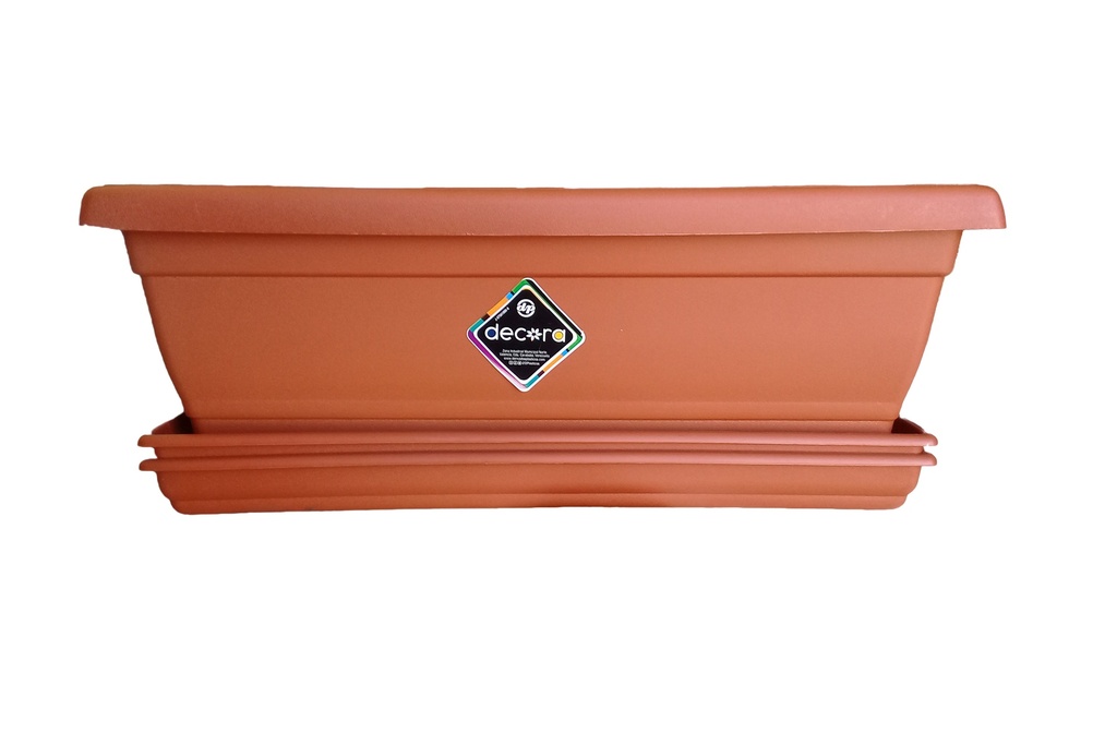 MATERO C/PLATO RECT CLASICO D-52 TERRACOTA 1-372