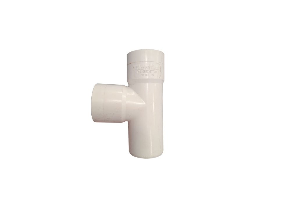 TEE BLANCA UM 50MM TUBOMAX 2 PULG 1-455