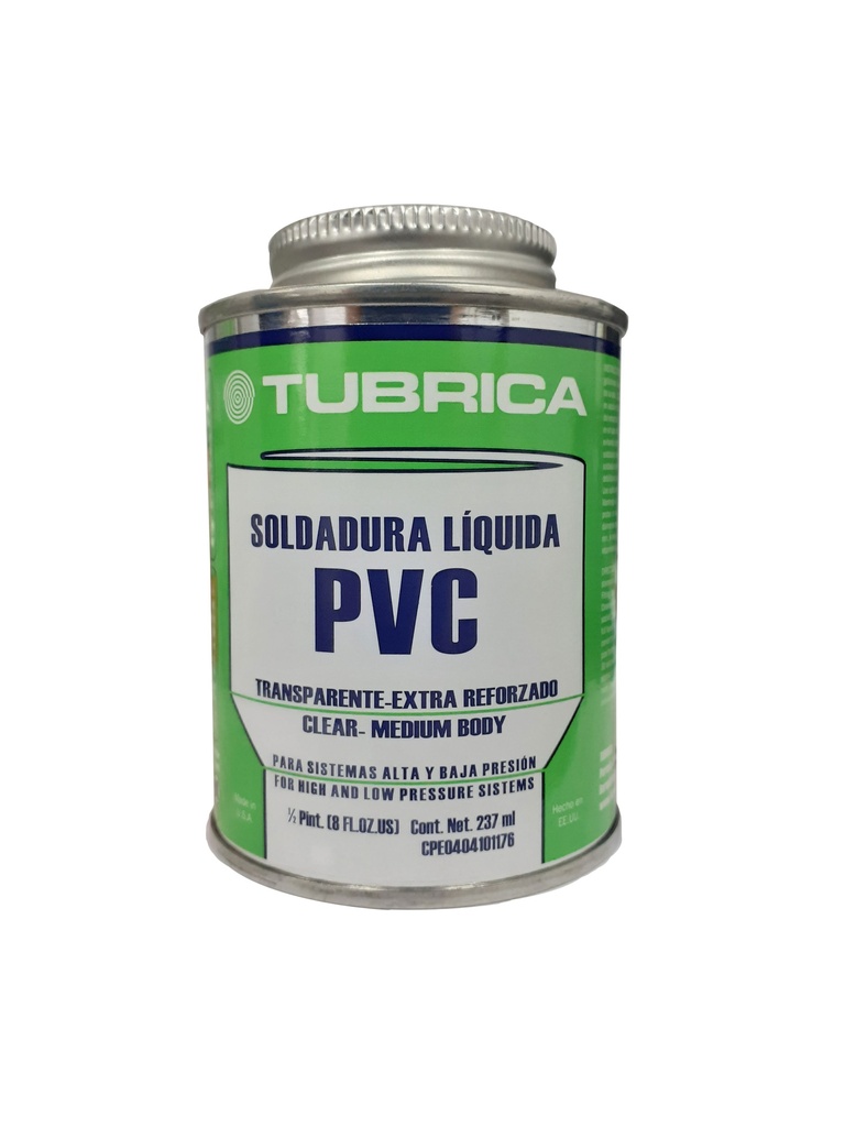 PEGA SOLDAR VERDE A F 1/16 TUBRICA 237ml 1-602