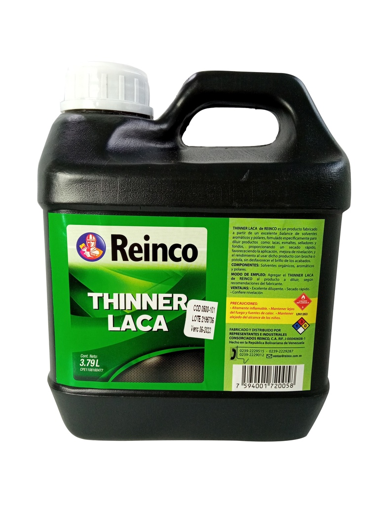 THINNER LACA x GALON REINCO 1-668
