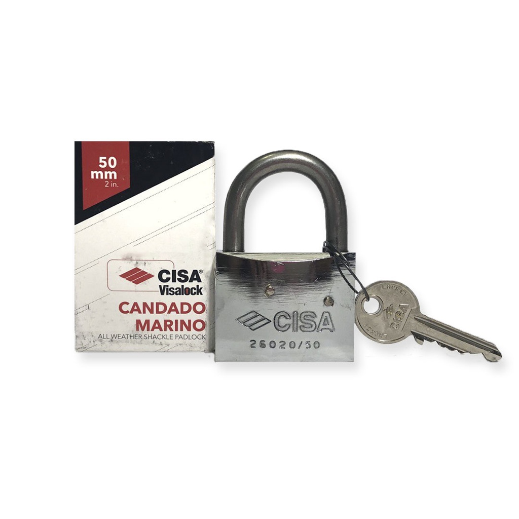 CANDADO MARINO ARCO 50MM CISA 1-746