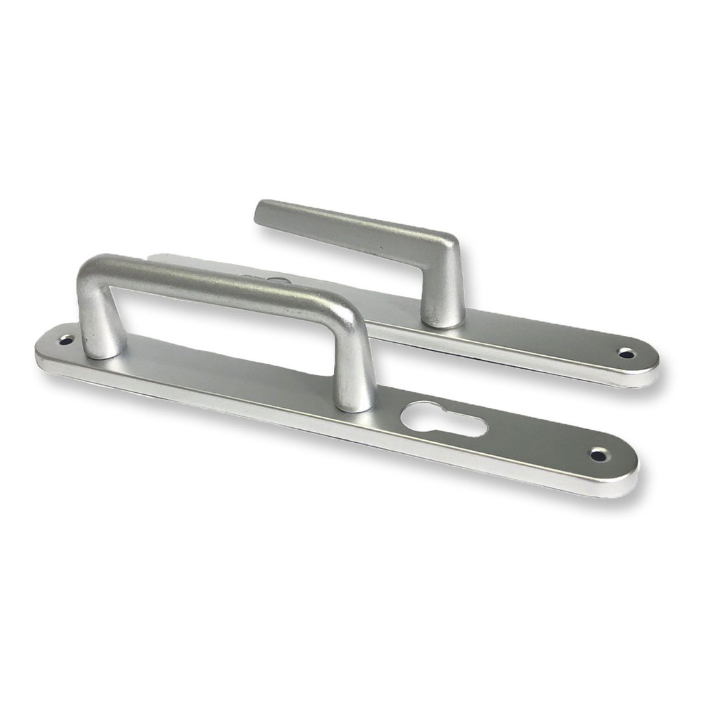 MANILLA ALUMINIO FIJO/MOVIL PLATA VISA LOCK 1-749