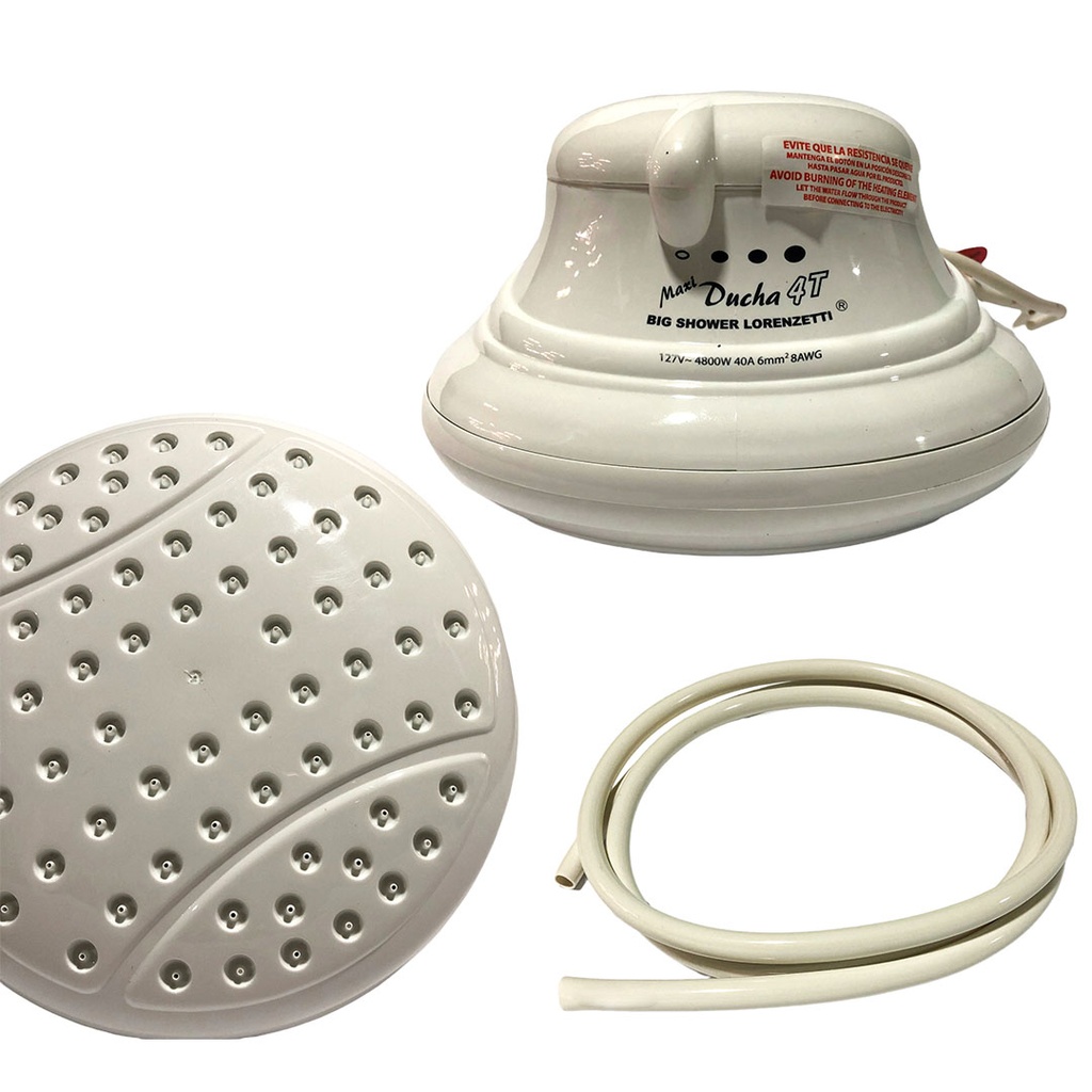 DUCHA CALENTADOR SIN/TUBO LORENZETTI 1-757