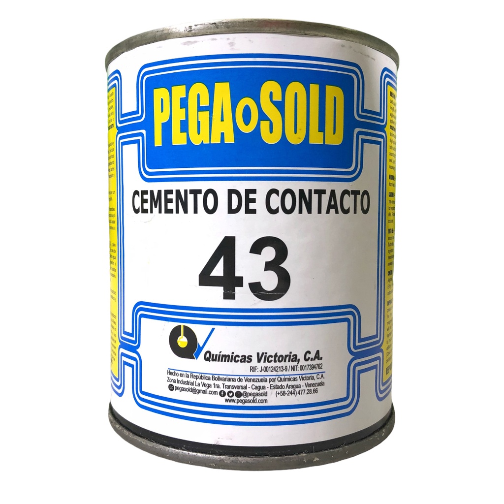 CEMENTO CONTACTO PEGA-SOLD 43 x 1/8 GALON 1-791