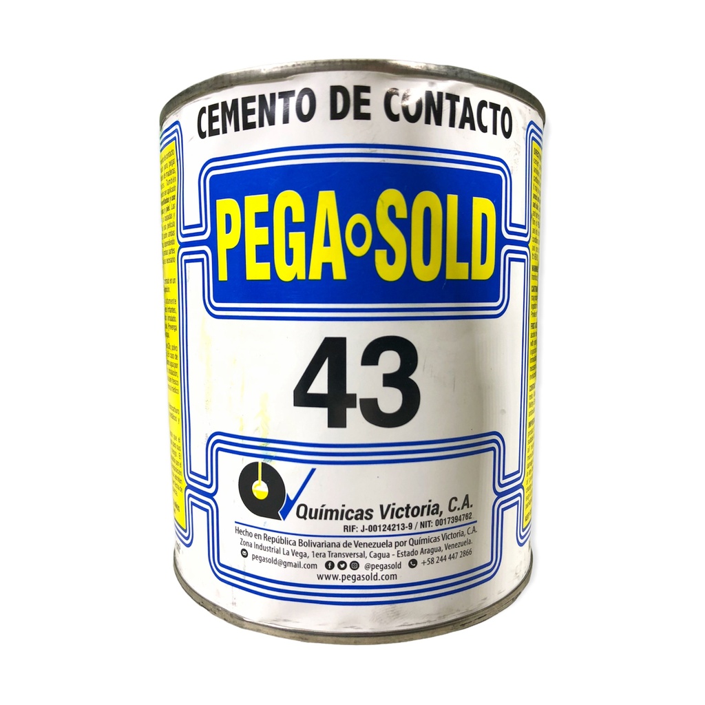 CEMENTO CONTACTO PEGA-SOLD 43 x 1/4 GALON 1-792