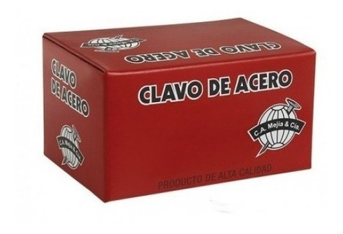 CLAVO MEJIA CAJA 2 1/2 X 4,3 MM x 250 UNID 1-801