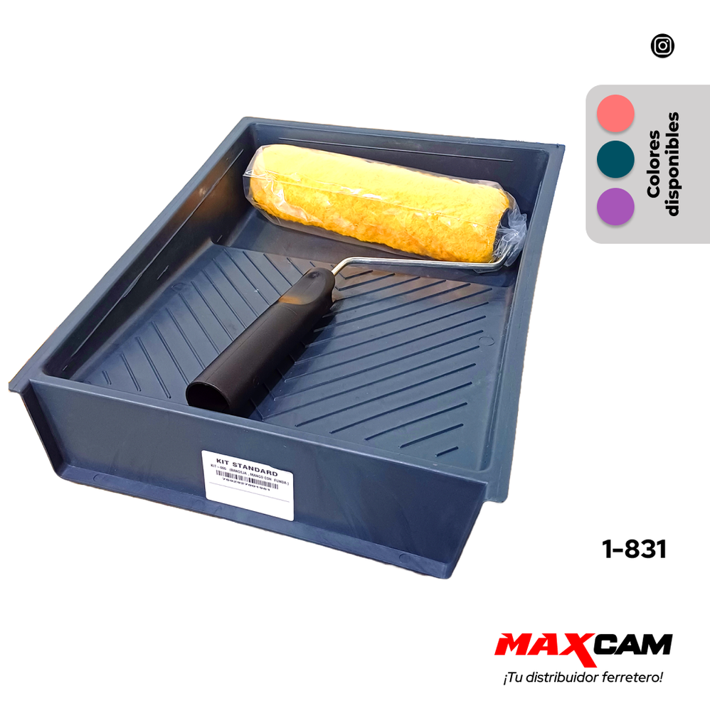 KIT DE BANDEJA CON RODILLO UNION K 1-831