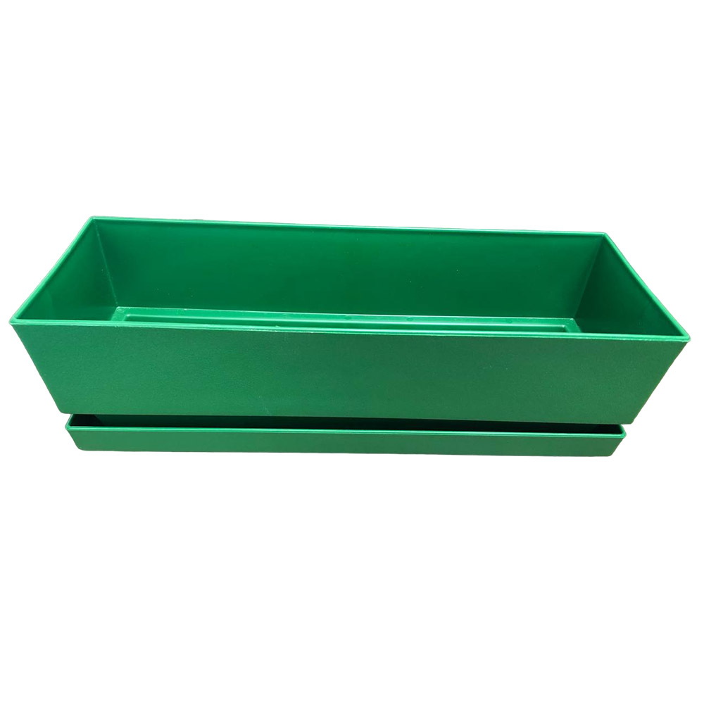 MATERO C/PLATO RECT TEX L30 VERDE 1-859