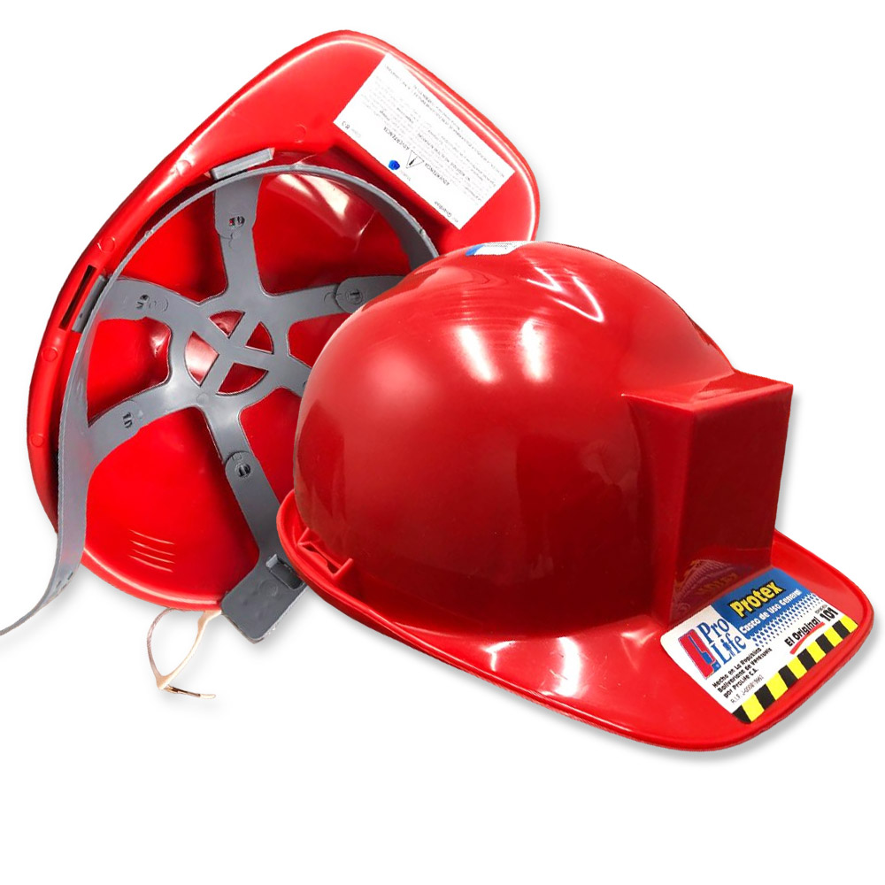 CASCO DE SEGU ROJO PROTEX PROLIFE 1-863