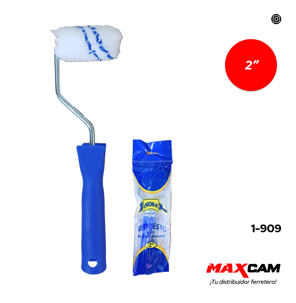 MINI RODILLO CON FUNDA 2" UNION K 1-909