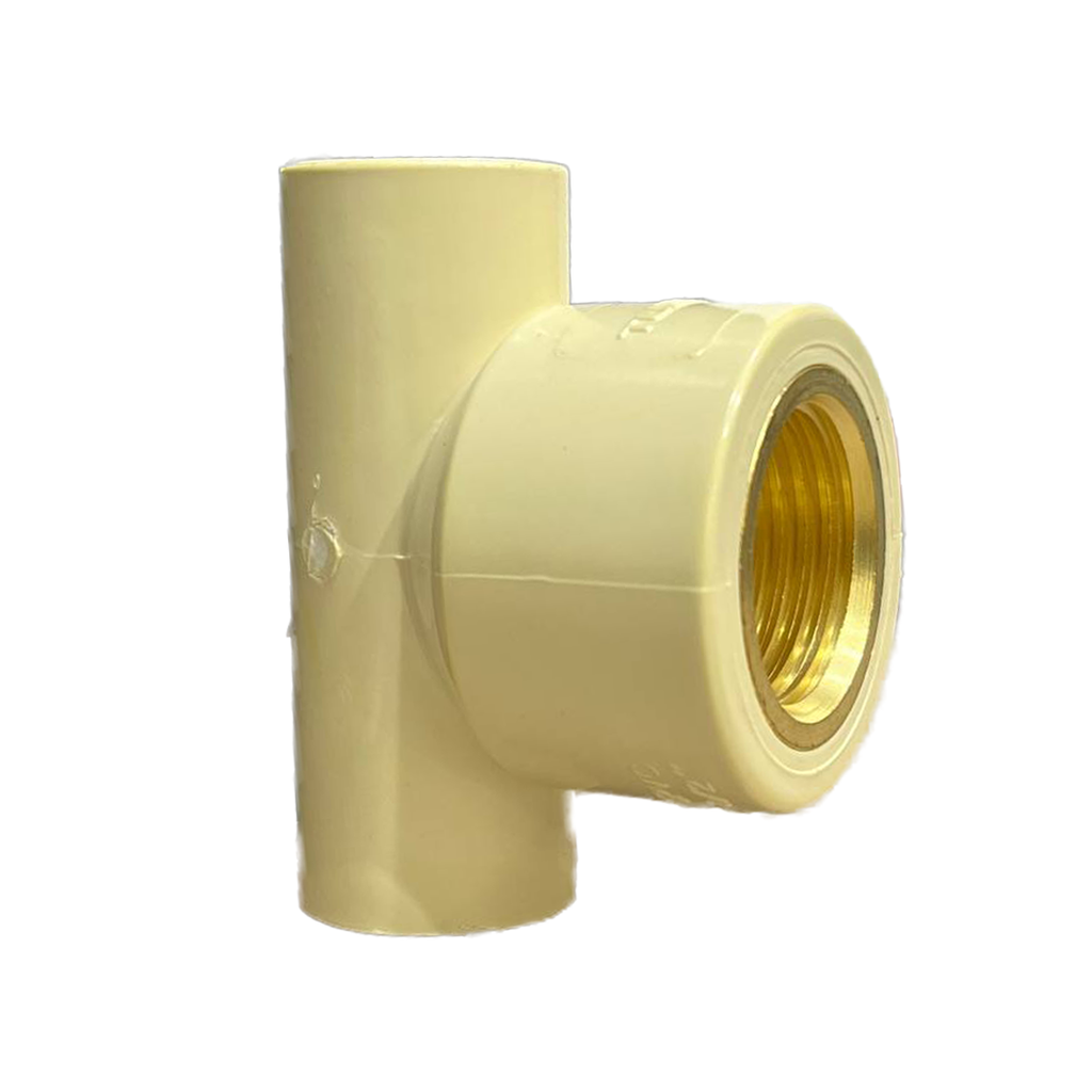 TEE AC 1/2" ROSCADA BRONCE TUBRICA 1-977