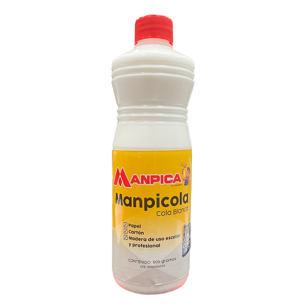 COLA BLANCA x 1/2 LITRO MANPICA 1-984
