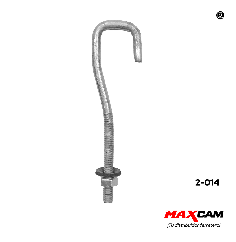 GANCHOS OMEGA 8 x 100 UNID 2-014