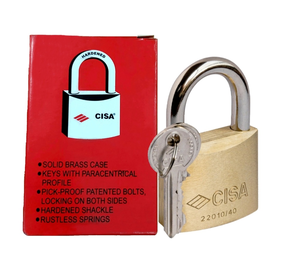 CANDADO LATON 40MM CISA 2-101