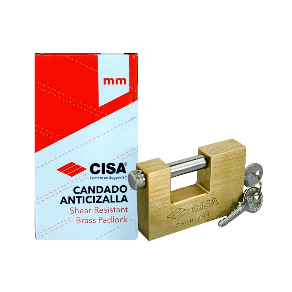 CANDADO ANTICIZALLA 94MM CISA 2-113