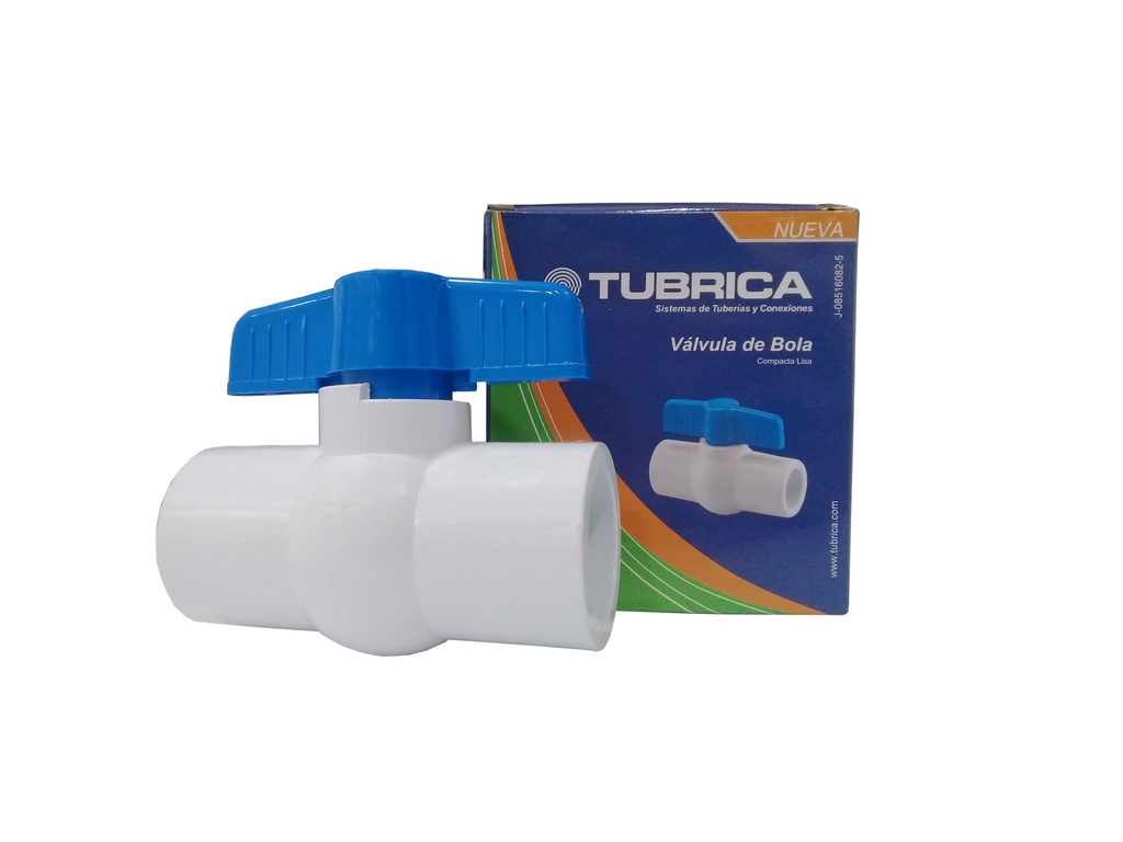 LLAVE DE BOLA PVC SOLDAR 1" TUBRICA 2-242