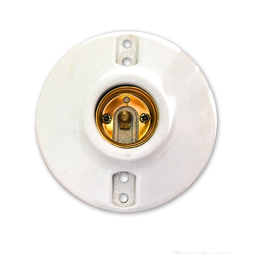 PLAFON DE PORCELANA FERMETAL 2-353