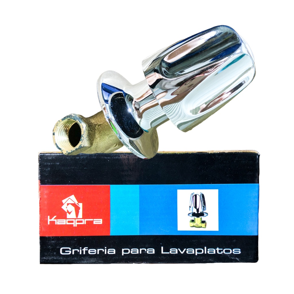 LLAVE P/DUCHA INDIVIDUAL x 1/2 BRONCE KAPPRA 2-354