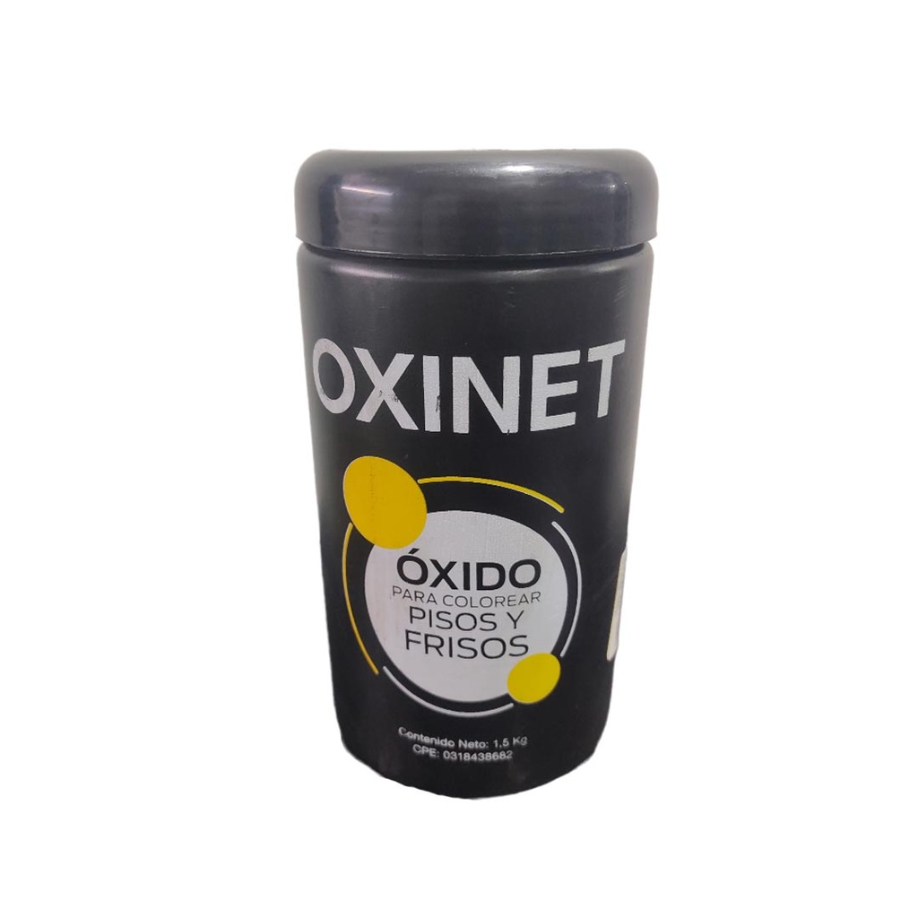 OXIDO P/PISO NEGRO 1,5 KG OXINET 2-372