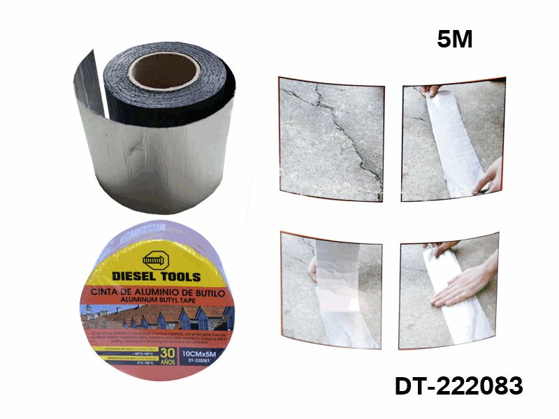MANTO ADHESIVO BUTILO 10CM x 5 MTS DIESEL TOOLS 9-266
