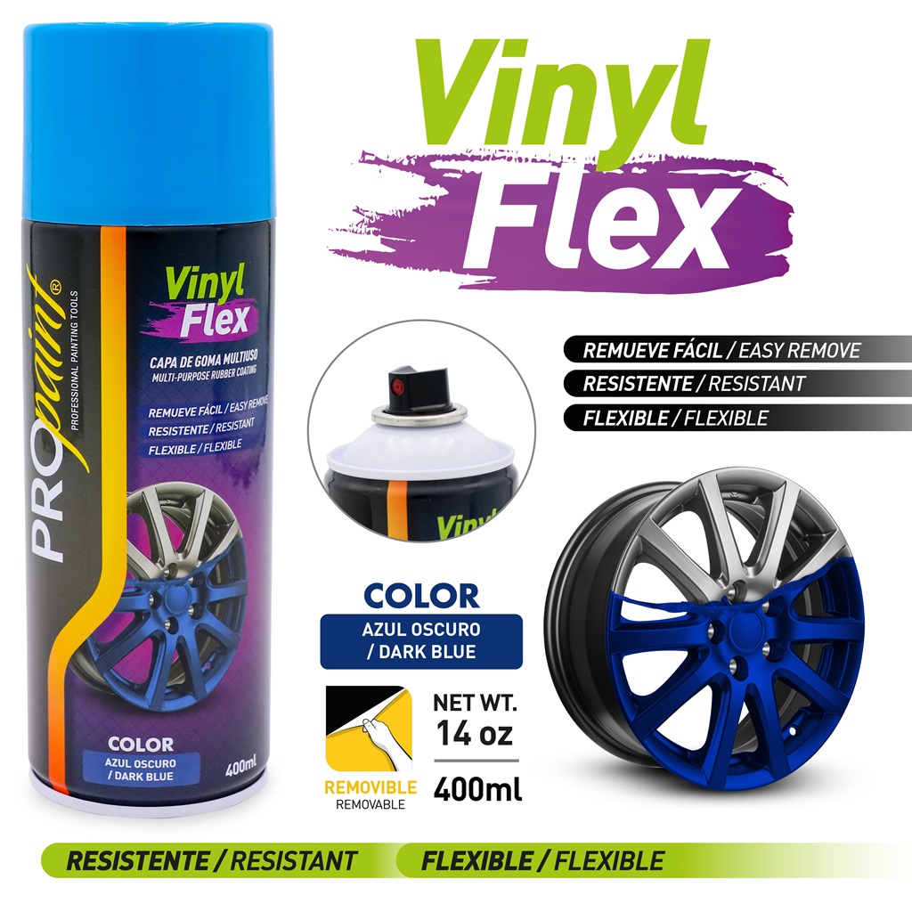 SPRAY AZUL OSCURO VINYL FLEX x 400 ML PRO PAINT 9-318