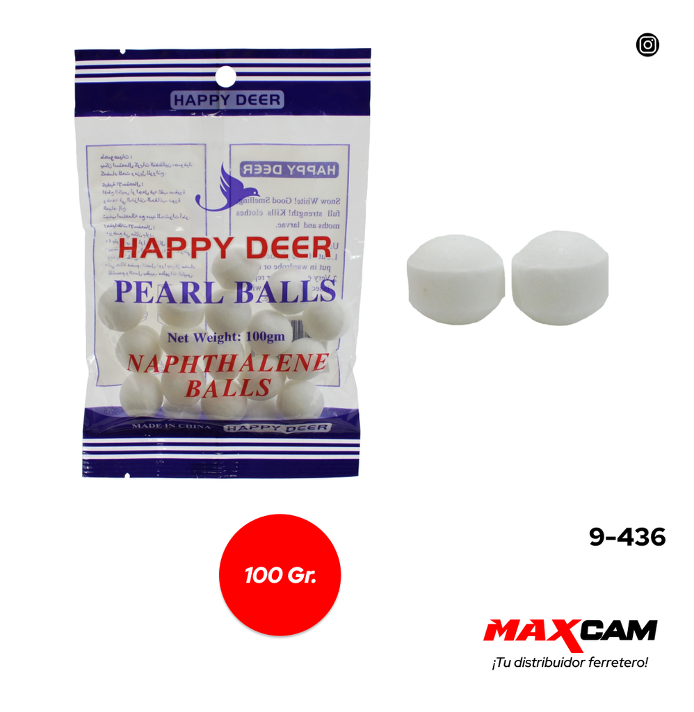 NAFTALINA x 100 GR 9-436