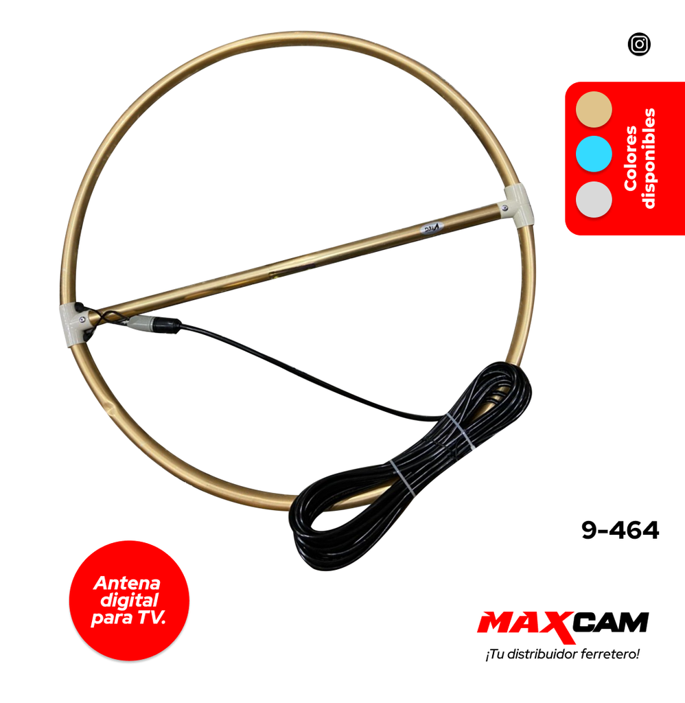 ANTENA CIRCULAR GRANDE V-TEG 9-464