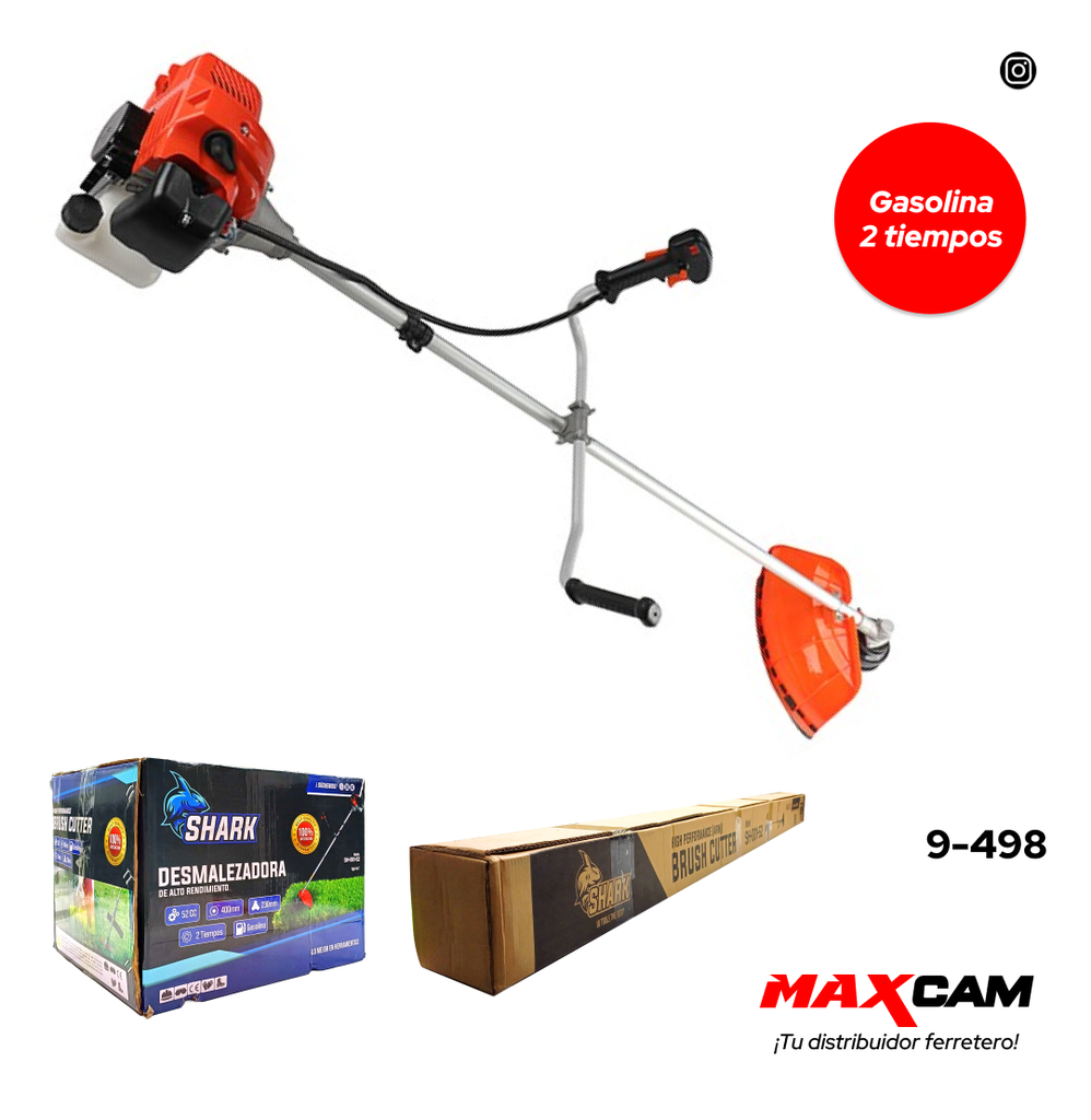 DESMALEZADORA 52CC SHARK 9-498