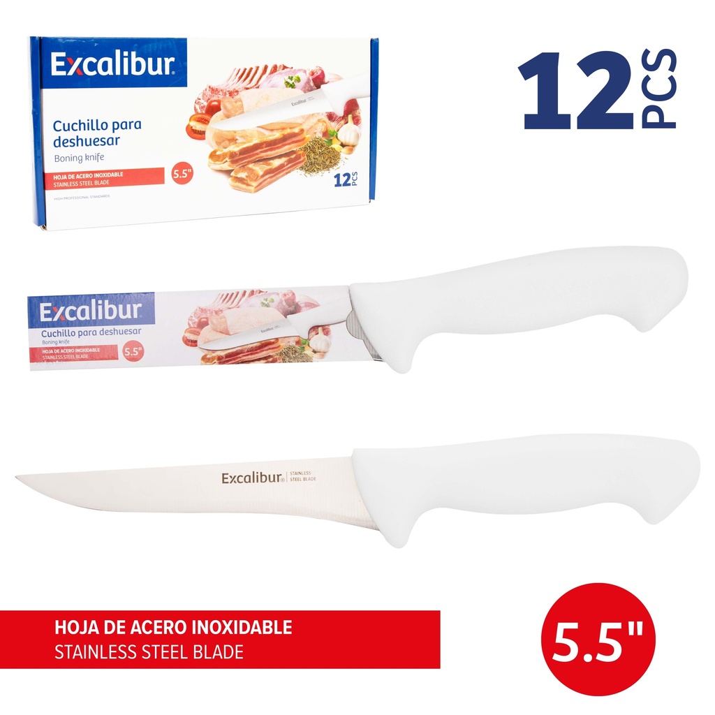 CUCHILLO P/DESHUESAR 5.5" EXCALIBUR 9-550