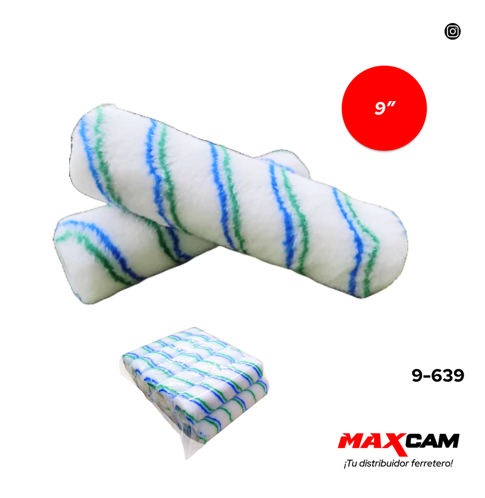 FUNDA PELO MEDIO 9" x 10 UNID DIESEL T 9-639