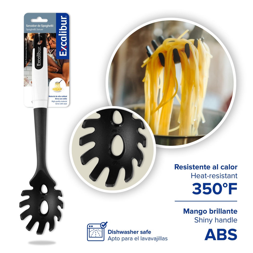 CUCHARON PARA ESPAGUETI EXCALIBUR 9-667