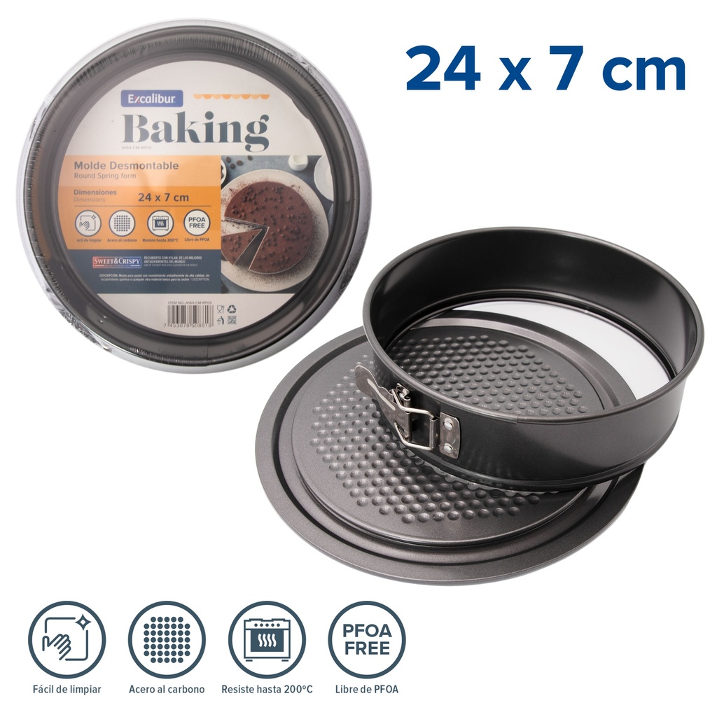 BANDEJA MOLDE P/HORNEAR 24 x 7 CM EXCALIBUR 9-671