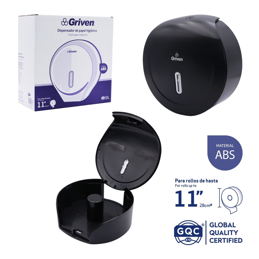 DISPENSADOR DE PAPEL HIGIENICO GRIVEN 9-680
