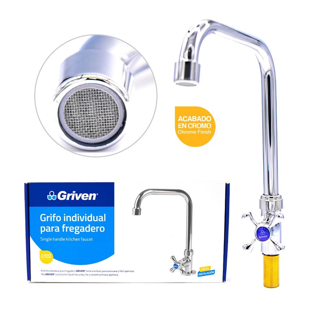 LLAVE FREGADERO INDIVIDUAL GRIVEN 4-823