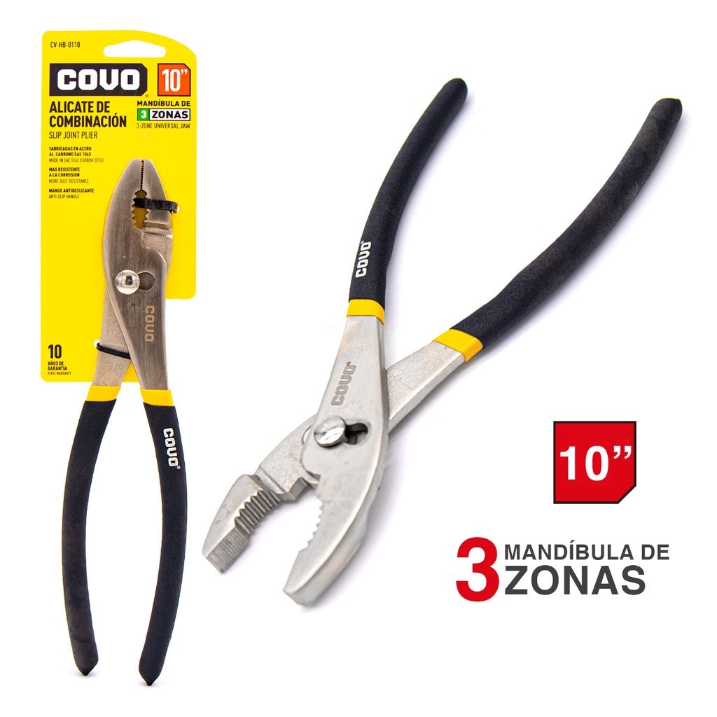 ALICATE MECANICO 10" COVO 4-828