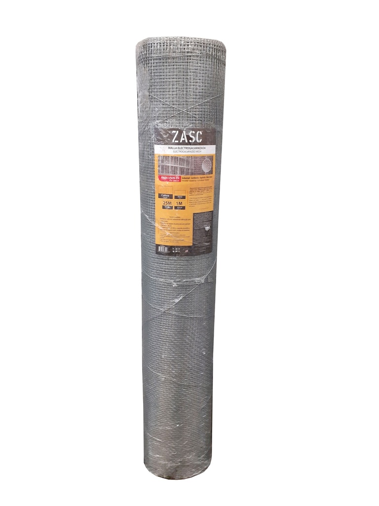 MALLA ELECTROGALVANIZADO C29 1/8¨ x 25 MTS 4-929