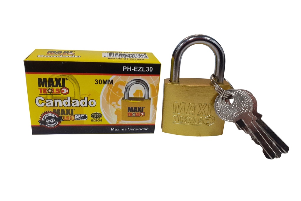 CANDADO STANDARD x 30MM MAXI TOOLS 4-957