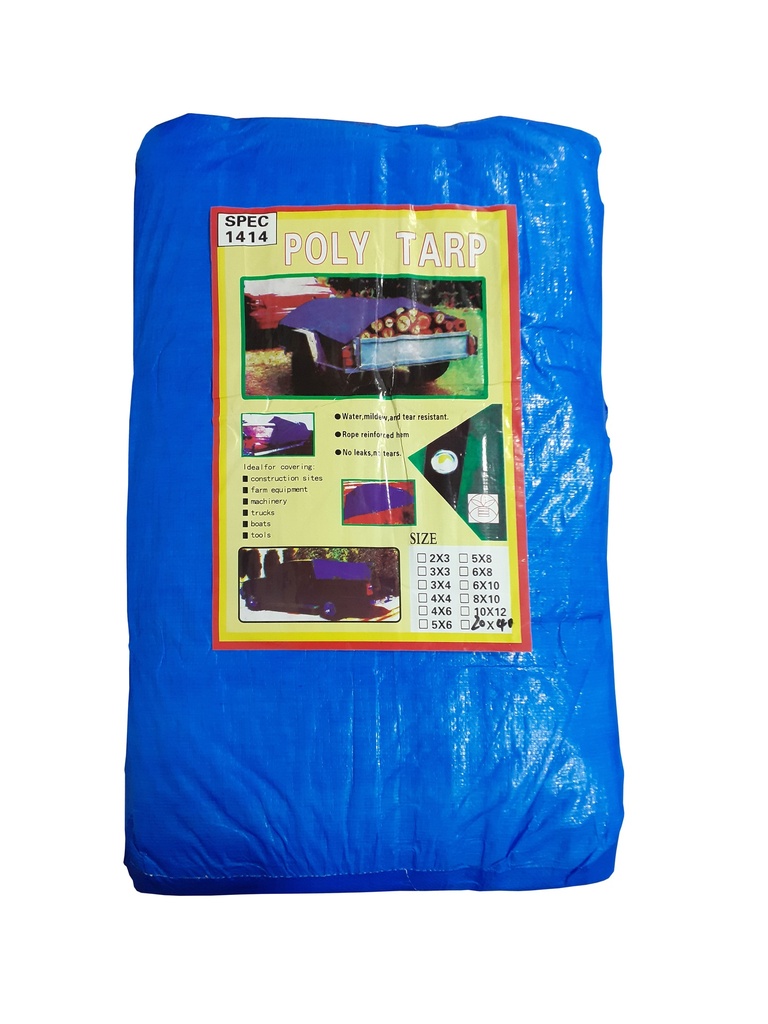 LONA PLASTICA 14X16 (PIE) 4-973