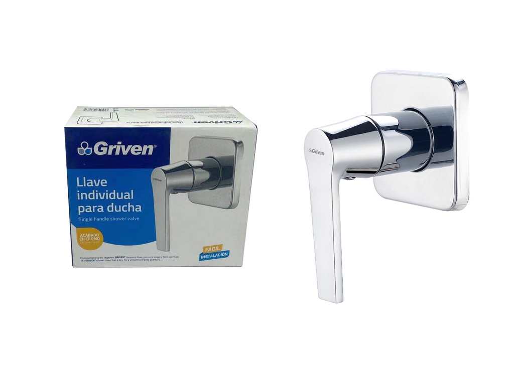 LLAVE P/DUCHA INDIVIDUAL x 1/2 BRONCE GRIVEN 4-980