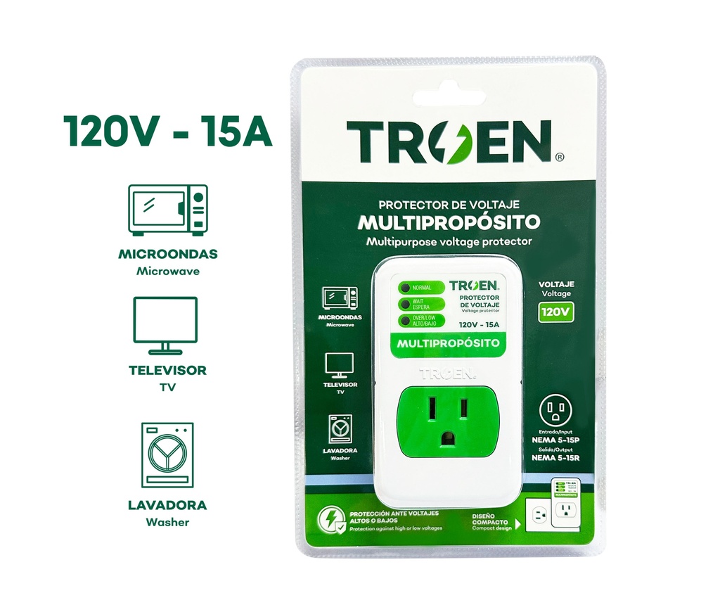 PROTECTOR MULTIPROPOSITO 120/15A TROEN 4-998