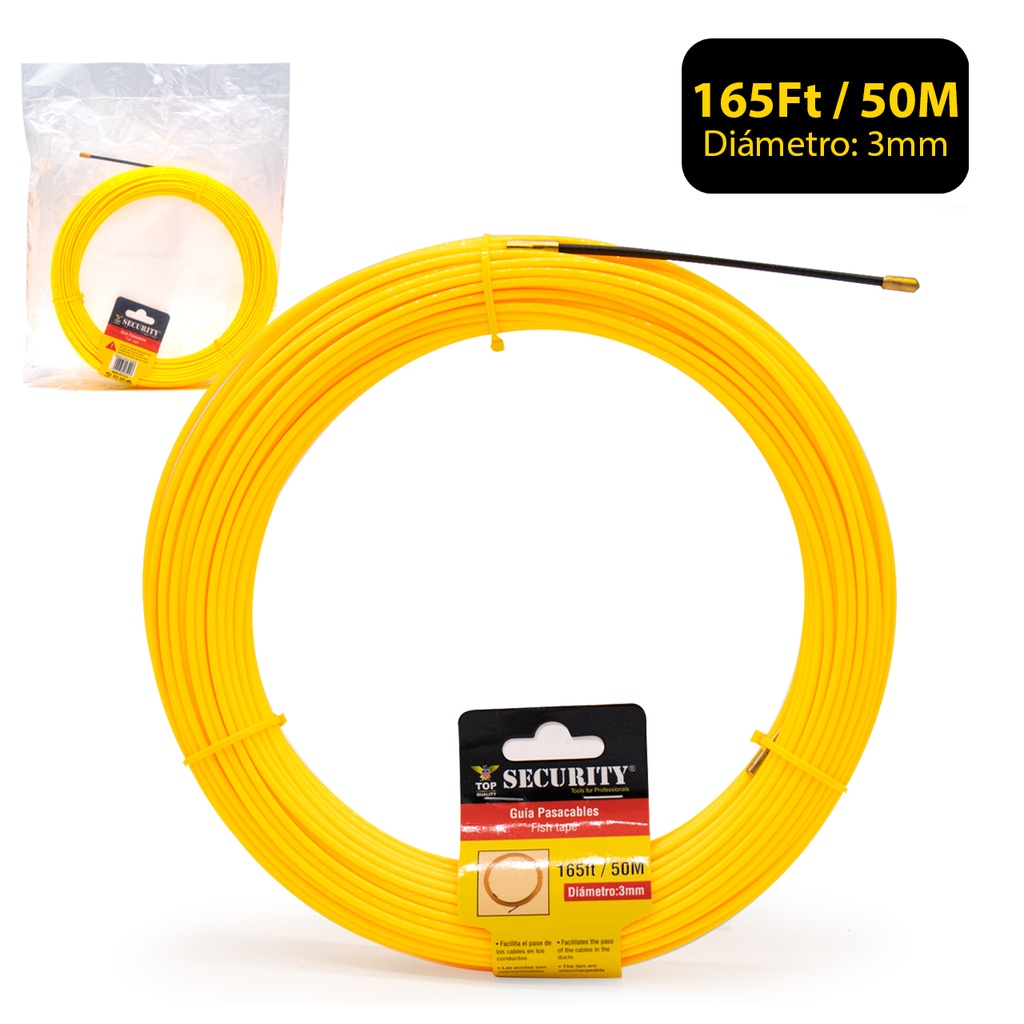 CINTA PASACABLE x 50MTS SECURITY 5-098