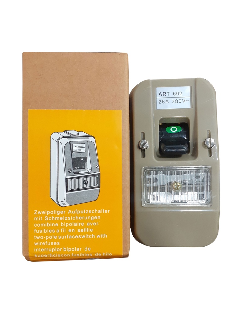 INTERRUPTOR 602 CAJA MARRON 5-124