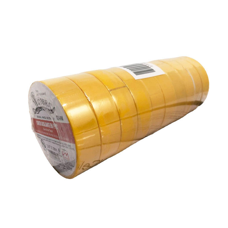 TEIPE COBRA AMARILLO X 18 MTS ORIGINAL 2-450