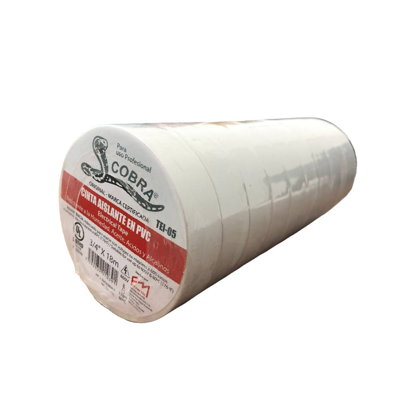 TEIPE COBRA BLANCO X 18 MTS ORIGINAL 2-451