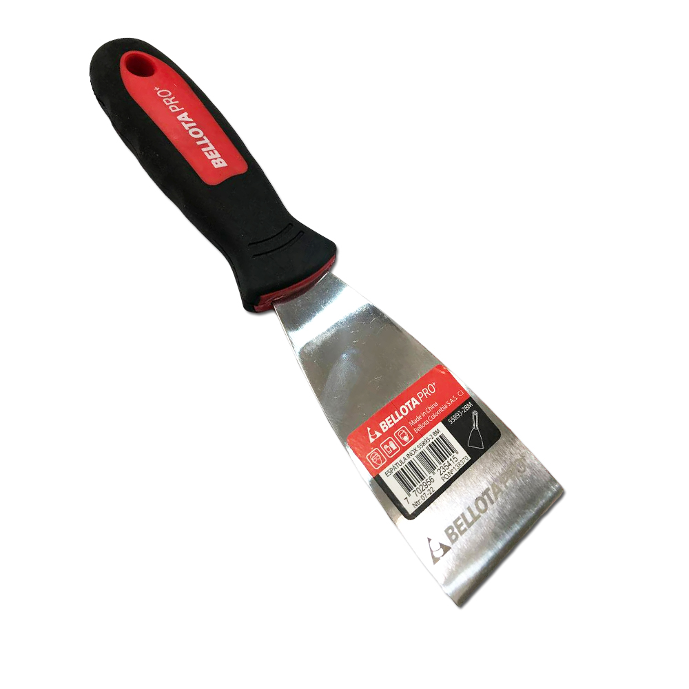 ESPATULA RIG INOX M/BIMATERIAL 2" BELLOTA 2-505
