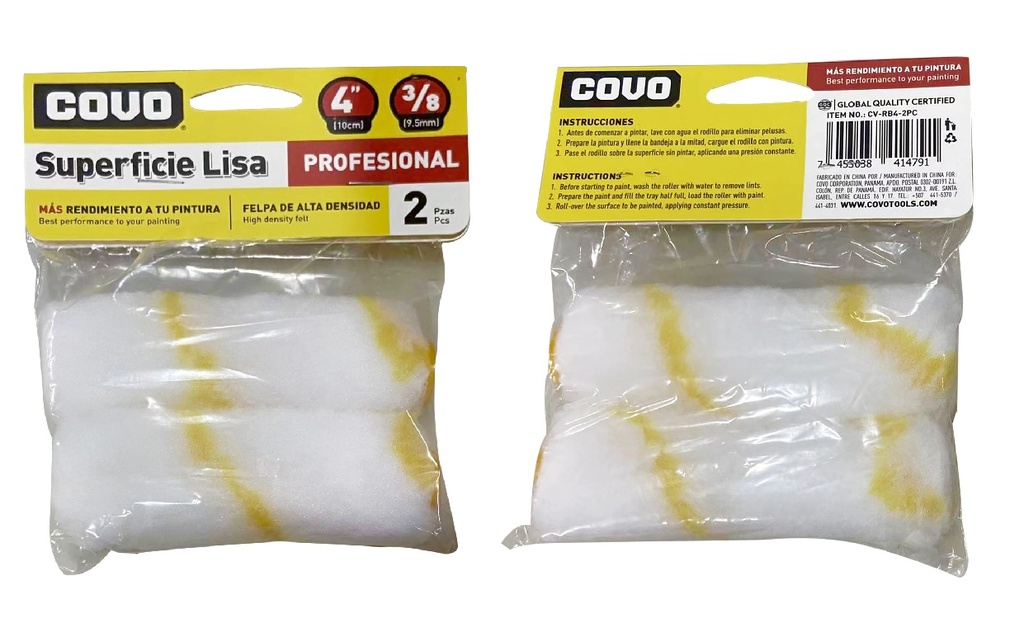 FUNDA 4" x 2 UNID COVO 8-188