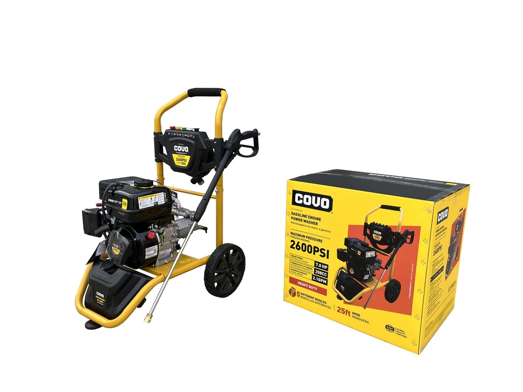 HIDROLAVADORA GASOLINA 2600 PSI COVO 8-222